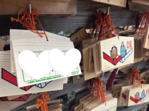 出雲大社の縁結絵馬