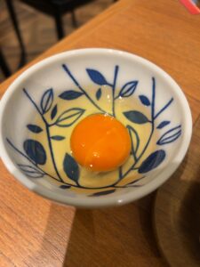 ブランド卵の黄身